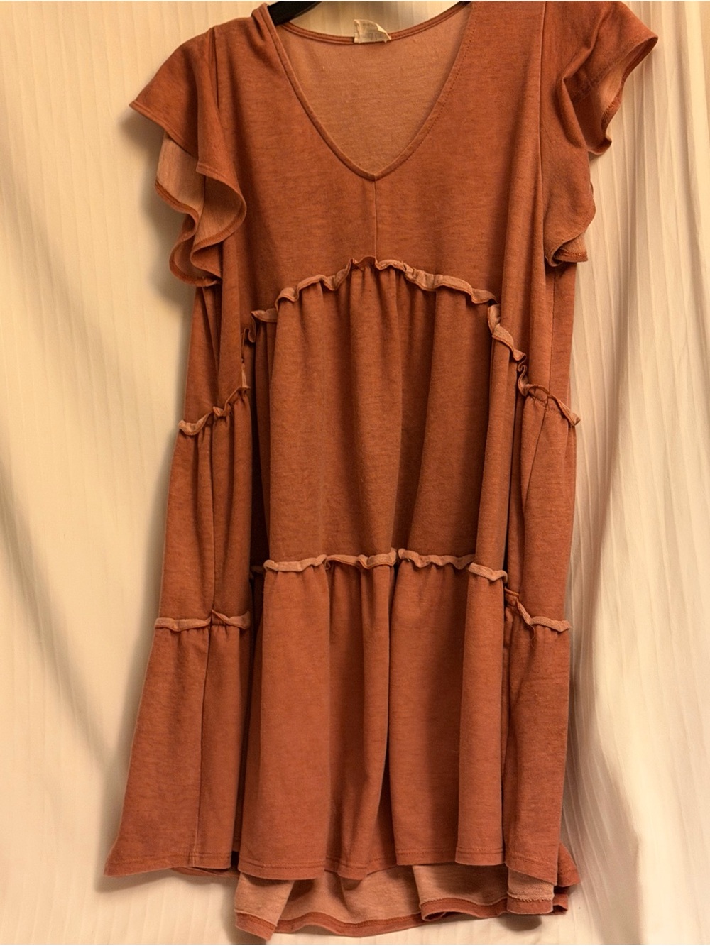 Peach Love 🍑 California top dress. pumpkin color. Excellent/new condition. OS
